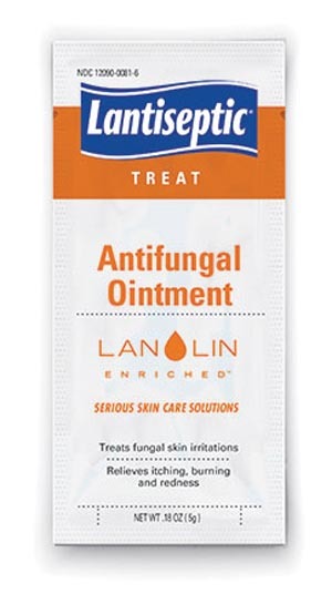 Summit Industries Lantiseptic Antifungal Cream # 0816 - Antifungal Cream, 5g Packette, 144/cs