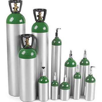 Invacare Cylinders # IRCM6870T-144 - Cylinder M-60 CGA870 Toggle Valve, pallet, Each