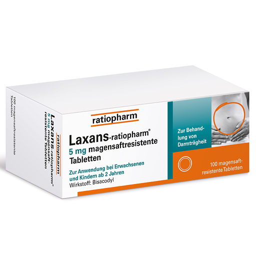 LAXANS-ratiopharm 5 mg magensaftres. Tabletten *