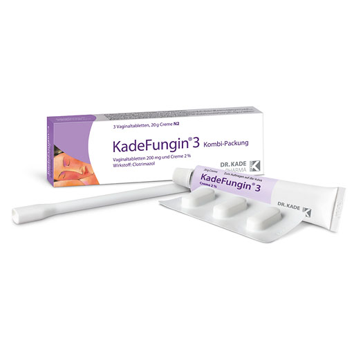 参比制剂,进口原料药,医药原料药 KADEFUNGIN 3 Kombip. 20 g Creme+3 Vaginaltabl. *