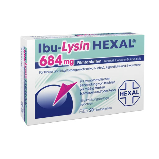 IBU-LYSIN HEXAL 684 mg Filmtabletten *