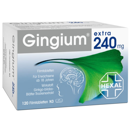 参比制剂,进口原料药,医药原料药 GINGIUM extra 240 mg Filmtabletten *