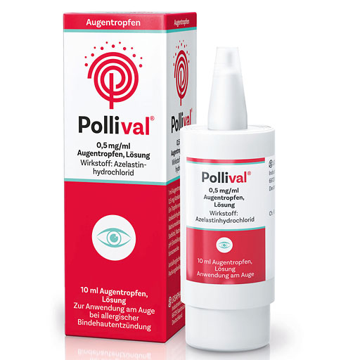 参比制剂,进口原料药,医药原料药 POLLIVAL 0,5 mg/ml Augentropfen Lösung *